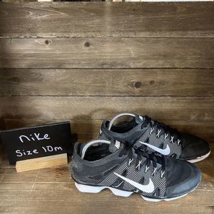 Womens Nike Air Zoom Fit Agility 2 Black Training Shoes Sneakers Size 10 M‎ GUC